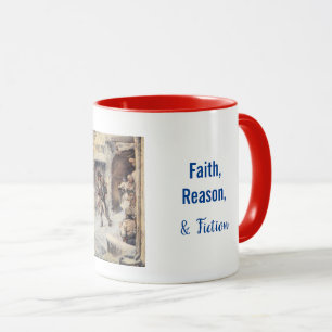 Tasse mit Bob Cratchit mit Tiny Tim