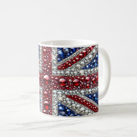 Tasse mit British Colors Design (VorderseiteRechts)