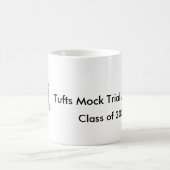 Tasse mit Brown und blaues Logo und Text (Mittel)