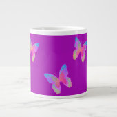 Tasse mit Butterbläschen (lila) (Vorderseite)