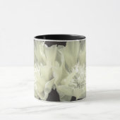 Tasse mit Cactus Blume in Creme & Black (Zentrum)