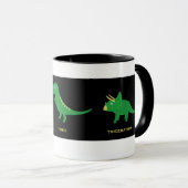 Tasse mit Cartoon-Dinosauriern (VorderseiteRechts)