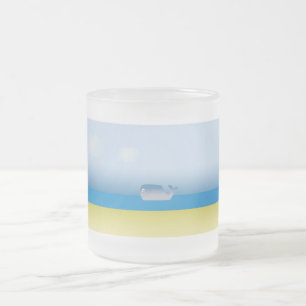 Tasse mit Cartoon-Wal 