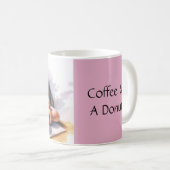Tasse mit Cat and Donuts - Kaffee & Donut (VorderseiteRechts)