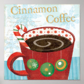 Tasse mit Cinnamon Poster (Vorne)