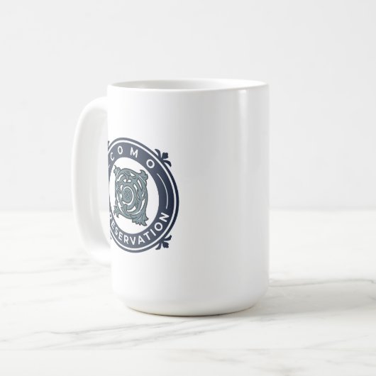 Tasse mit Circle Logo (Vorderseite Links)