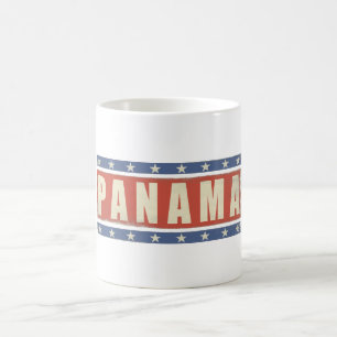 Tasse mit coolem Panama-Flaggen-Druck