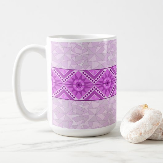 TASSE MIT COOLER LILA MIX ART (Mit Donut)