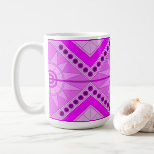 TASSE MIT COOLER LILA MIX ART