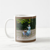 Tasse mit Damenlesung (Links)