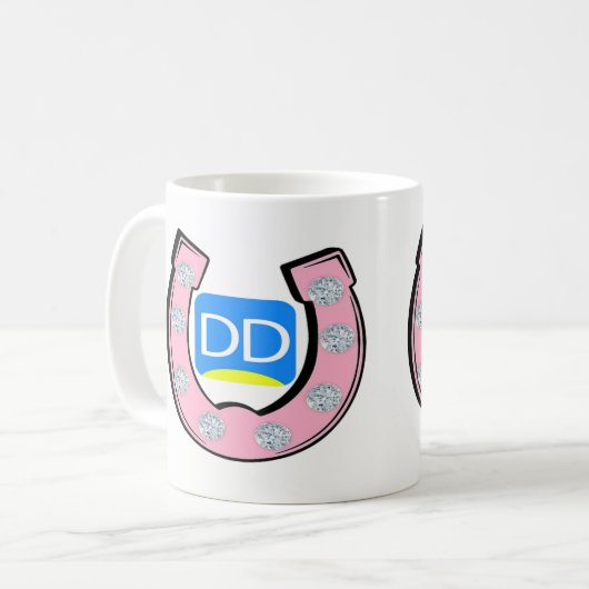 Tasse mit DaybyDayVlogs Logo (Vorderseite Links)