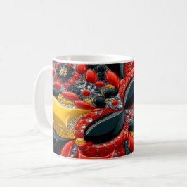 Tasse mit dem deutschen Farbdesign