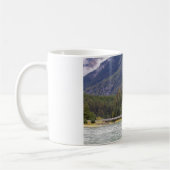 Tasse mit dem Foto Alaska, Gebirge, Fluss (Links)