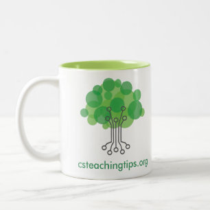 Tasse mit dem Limonen Grün-Innere - recht