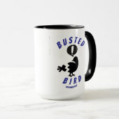 Tasse mit dem Logo "Busted Bird" (VorderseiteRechts)