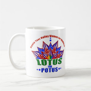 Tasse mit dem Logo von SYV Lotus für POTUS