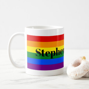 Tasse mit dem Namen des Rainbow Prilag