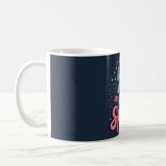 Tasse mit dem Valentinstag-Design (Links)