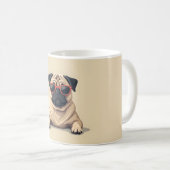 Tasse mit dem Valentinstag-Design (VorderseiteRechts)