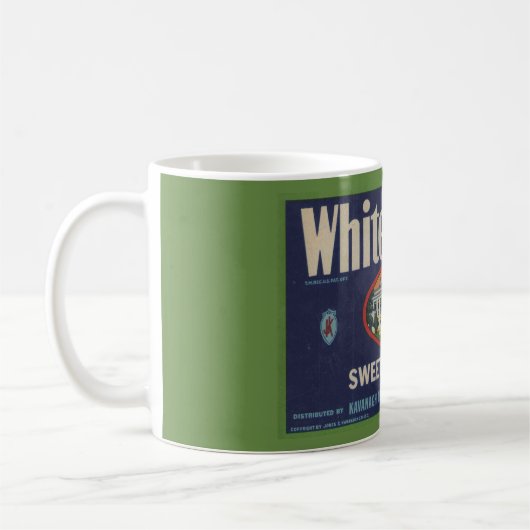 Tasse mit dem White House Label (Links)