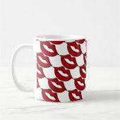 Tasse mit den roten Hot Lips (Links)
