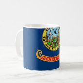 Tasse mit der Fahne des Staat Idaho - USA (Vorderseite Links)