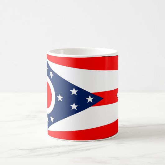 Tasse mit der Fahne des Staat Ohio - USA (Mittel)