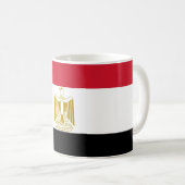 Tasse mit der Flagge Ägyptens (VorderseiteRechts)