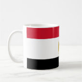 Tasse mit der Flagge Ägyptens (Links)