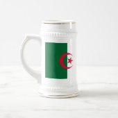 Tasse mit der Flagge Algeriens (Links)