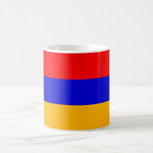 Tasse mit der Flagge Armeniens (Mittel)