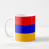 Tasse mit der Flagge Armeniens (Links)