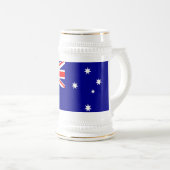 Tasse mit der Flagge Australiens (VorderseiteRechts)