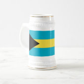 Tasse mit der Flagge Bahamas (Vorderseite Links)