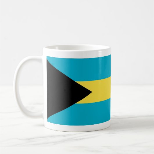 Tasse mit der Flagge Bahamas (Links)