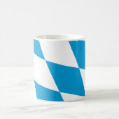 Tasse mit der Flagge Bayerns, Deutschland (Mittel)