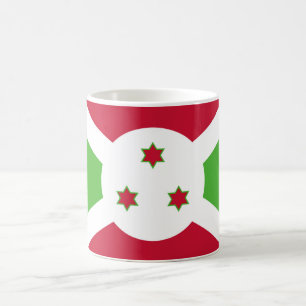 Tasse mit der Flagge Burundis