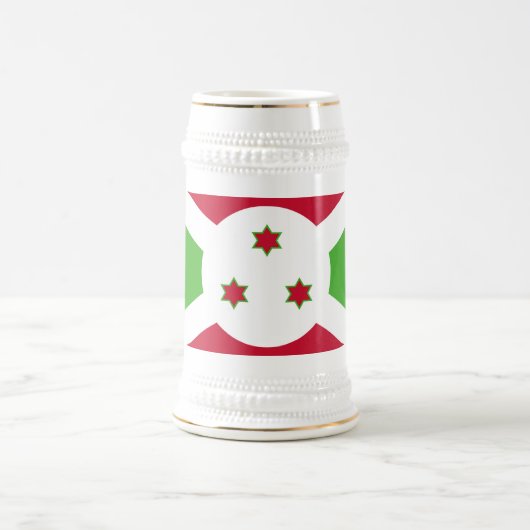 Tasse mit der Flagge Burundis (Mittel)