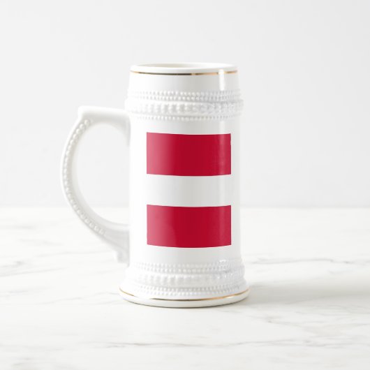 Tasse mit der Flagge Dänemarks (Links)