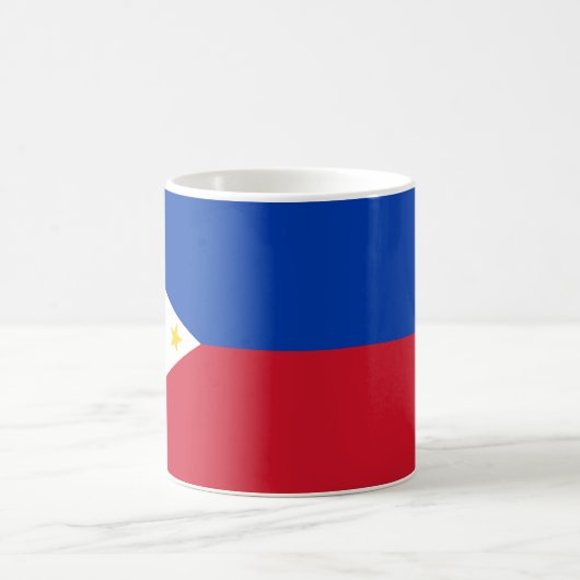Tasse mit der Flagge der Philippinen (Mittel)