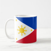 Tasse mit der Flagge der Philippinen (Links)