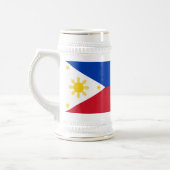 Tasse mit der Flagge der Philippinen (Links)
