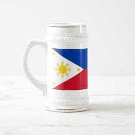 Tasse mit der Flagge der Philippinen