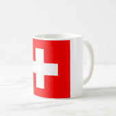 Tasse mit der Flagge der Schweiz (VorderseiteRechts)