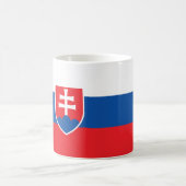 Tasse mit der Flagge der Slowakei (Mittel)