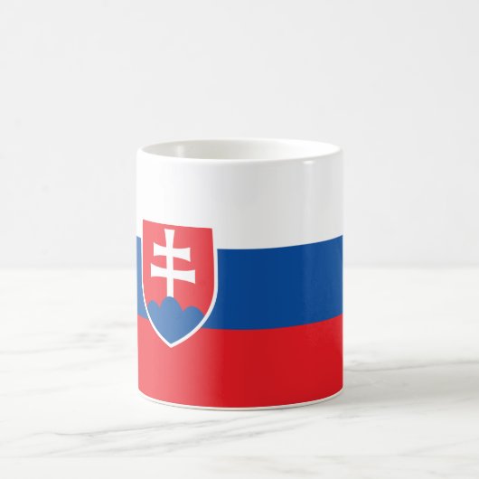 Tasse mit der Flagge der Slowakei (Mittel)