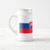 Tasse mit der Flagge der Slowakei (Links)