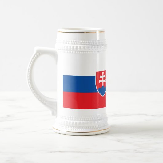 Tasse mit der Flagge der Slowakei (Links)