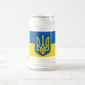 Tasse mit der Flagge der Ukraine (Mittel)