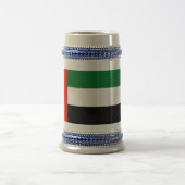 Tasse mit der Flagge der Vereinigten Arabischen Em (Mittel)